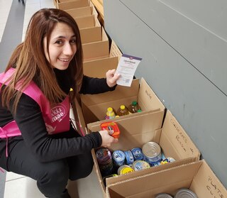 Collecte Nationale 2018 avec les Restos du Coeur de Cluses