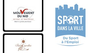 La semaine rétrospective des défis solidaires s’est terminée aujourd’hui avec « Poil de Carotte », « Sport dans la Ville » et « Le Nid Martinique » 