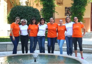 Chantier solidaire aux Apprentis d'Auteuil avec les Assistantes somfy